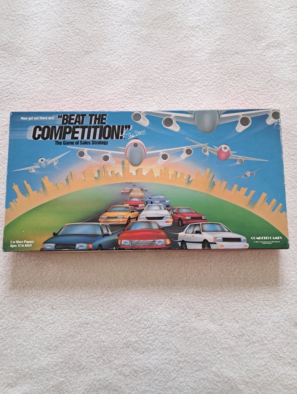 Vintage Beat The Competition! Board Game 1989 Complete 80s Compete Games
